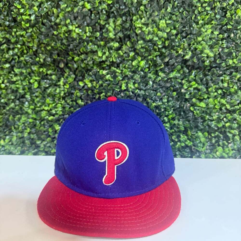 New Era Philadelphia Phillies Hat Cap Blue Red